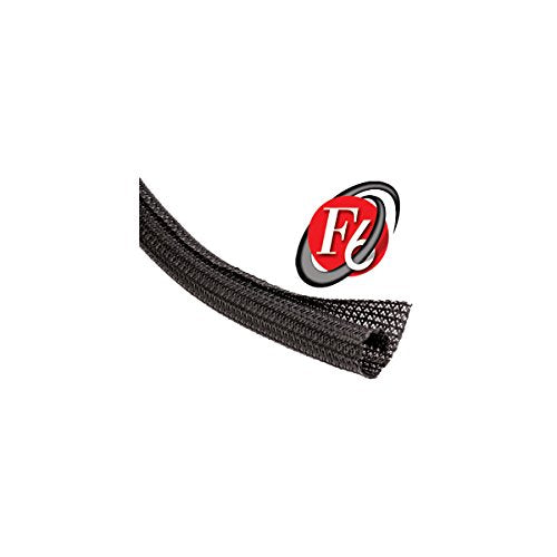 Techflex F6 Sleeving 1.5 Self Wrap Braided 75 Feet F6N1.50BK75 by Techflex