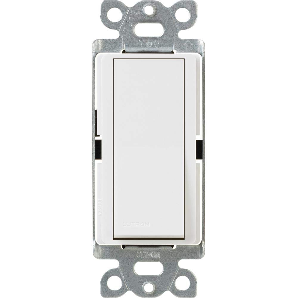 Lutron FM-12120M White Claro On/Off Switch (12 Pack) | 15-Amp, Single-Pole | CA-1PS-WH