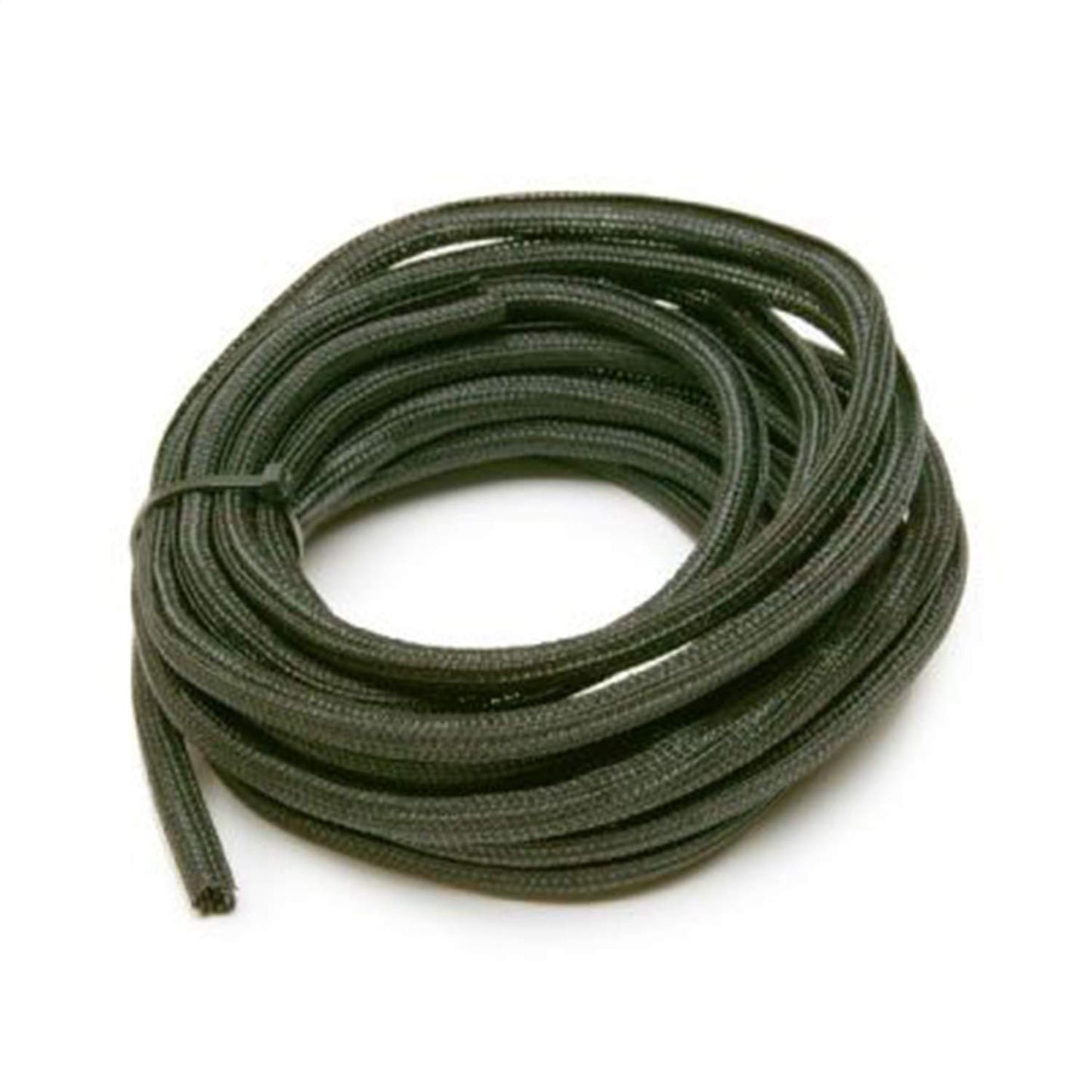 Painless Performance 70910 PowerBraid Split Braided Sleeving, 1/8" Diameter, 20' Length, Black