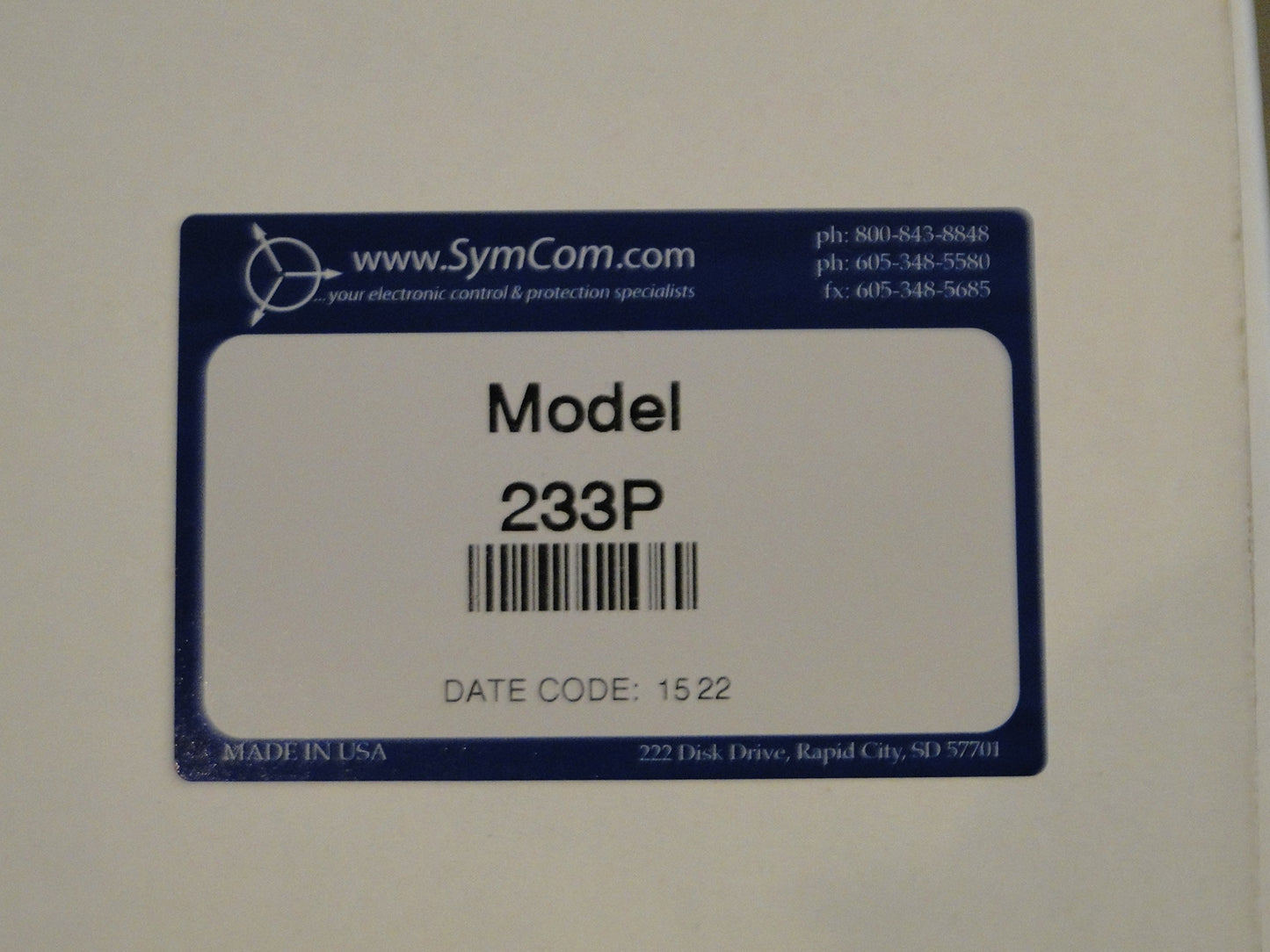Plus Single-Phase, Model 233P, 230V, for 1/3-3HP PumpsF