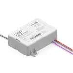 ERP Power ESP060W-1400-42 CC LED Power Supply 120-277 Vac, 87% eff., Rectangular Plastic Case, Forward/Reverse Phase & 0-10V dimming, 1-100% dim Range, 58.8 W max, 1400 mA Iout, 24-42 V Vout