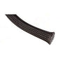 Techflex 1/2In-1 1/4In Expandable Tubing Black 100 Foot Roll