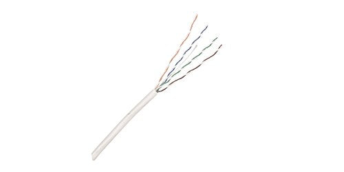 Belden 2413 23 AWG 4 Pair U/UTP CMP Box Enhanced Category 6 Nonbonded-Pair Cable (1000FT, White)