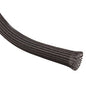 Techflex 1 Inch Flexo Clean Cut Braided Cable Sleeve - Black - 25 Feet