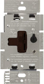 Lutron Ariadni/Toggler LED+ Dimmer Light Switch for Dimmable LED, Halogen and Incandescent Dimmer Switch, 150W, Single-Pole/3-Way, AYCL-153P-BR, Brown