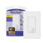 Lutron Maestro Motion Sensor Light Switch w/ Wallplate for Bathroom, Garage, Laundry Room, Any Bulbs, Occupancy Vacancy Sensor, Single-Pole, MS-OPS2HW-WH, White
