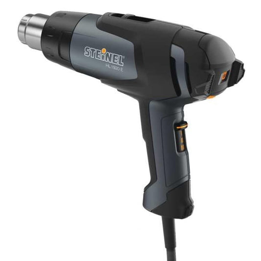 Steinel - 110025596 HL 1920 E Professional Heat Gun, 1500 W, Adjustable Temperature and Airflow, hot air Gun for Soldering, Heat Shrinking, Stripping Paint,fits 1.34" Industry Standard nozzles