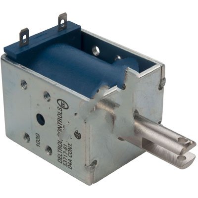 Deltrol Controls 53717-81 Solenoid D4 Series 120VDC Pull Continuous Duty 11.5W .187 QC