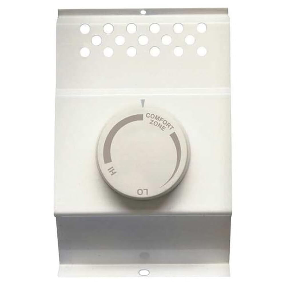 Cadet Single Pole Built-In Thermostat Kit for Electric Baseboard Heaters (Model: BTF1W), 22 Amp, White