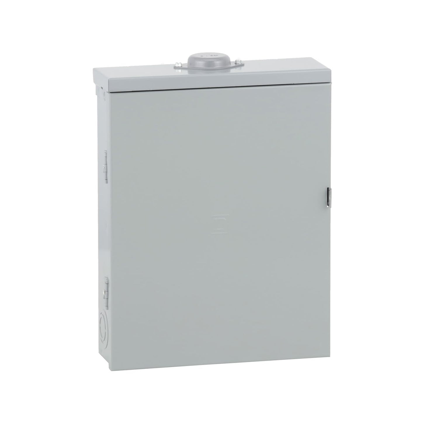Square D by Schneider Electric Homeline 100 Amp Outdoor Main Breaker Box, Circuit Breaker Load Center, Plug On Neutral, 12-Space 24-Circuit, 120/240 VAC, UL Listed, NEMA 3R Enclosure (HOM1224M100PRB)