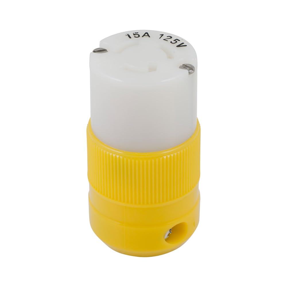 Marinco 4731CR Locking Connectors,15A, 125V
