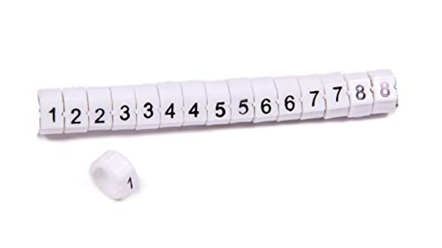 Taylor Cable 41060 Clip-On Wire Marker Kit, Black
