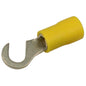 Pico 1945PT 12-10 AWG(Yellow) Flared Vinyl Insulated Electrical Wiring #10 Hook Terminals 50 Per Package