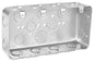 2-1/8 Inch Deep Four Gang Multi Device Switch Box-1 per case