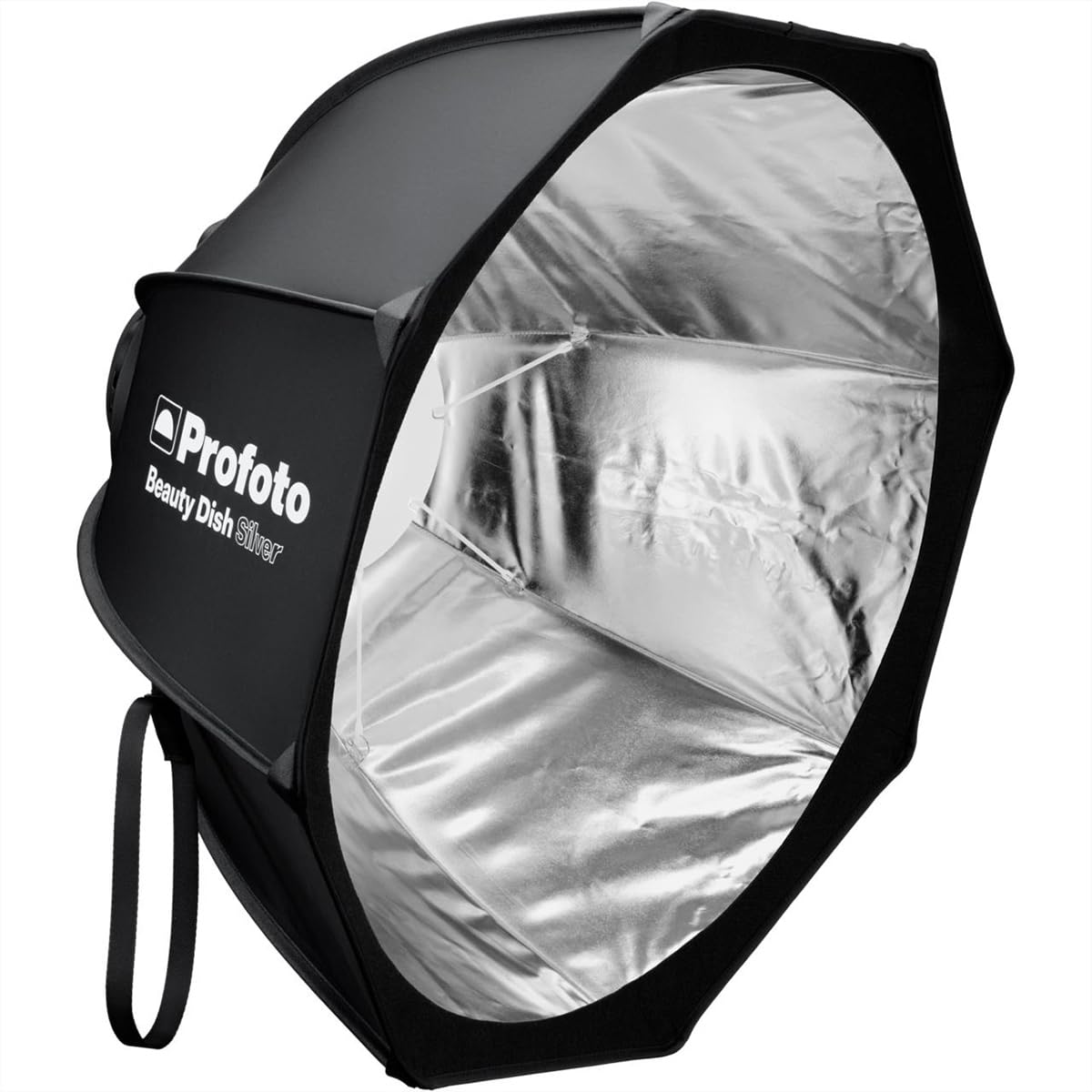 Profoto Beauty Dish for Portraits and Fashion with Integrated Speedring, Circular Front Edge, and All-in-One Mount Design (Silver)