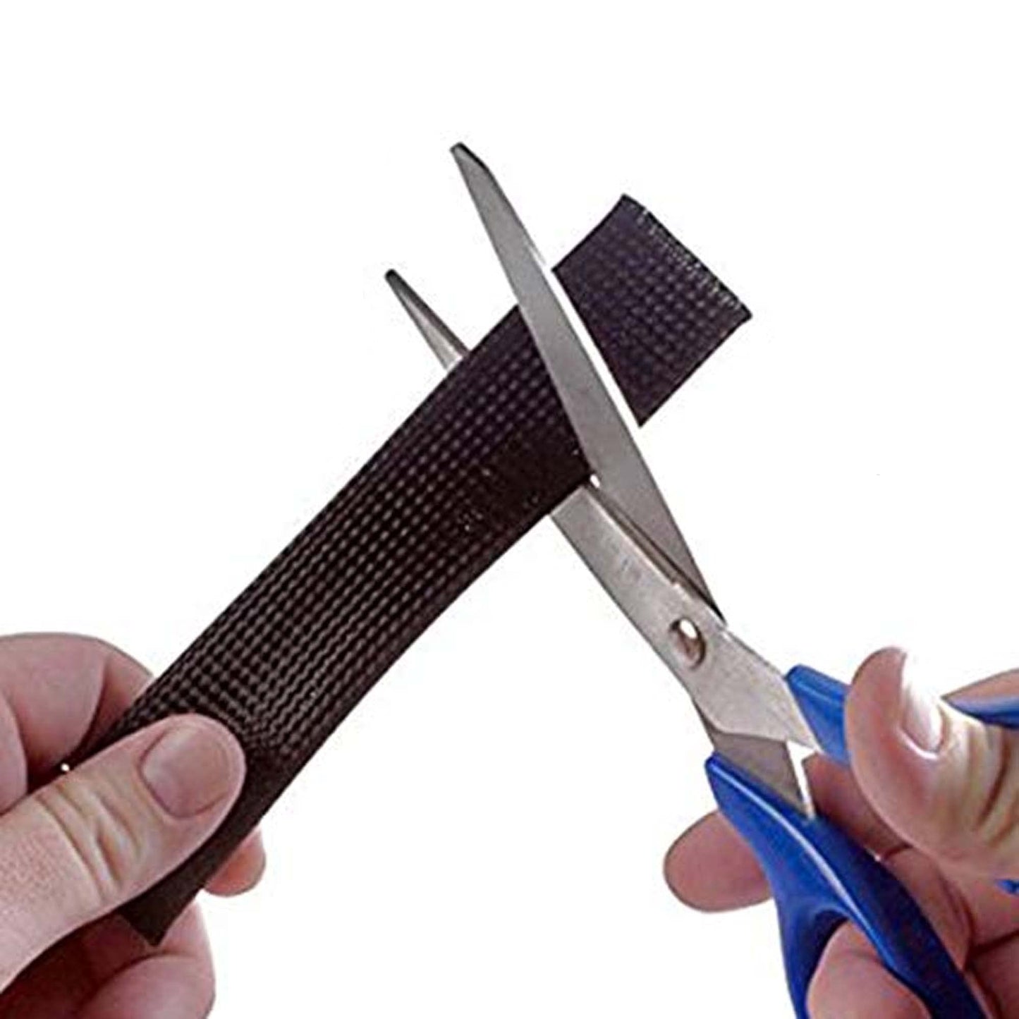 Techflex 2 Inch Flexo Clean Cut Braided Cable Sleeve - Black - 10 Feet