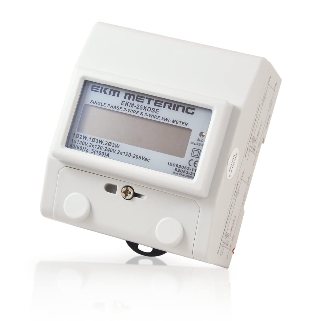 Universal Single Phase kWh Meter, 2 or 3-Wire, 120V up to 120/240V, 100A, 60Hz
