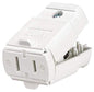 Leviton 15 Amp, 125 Volt, Cord Outlet, 1 Pack, 102-WP, White