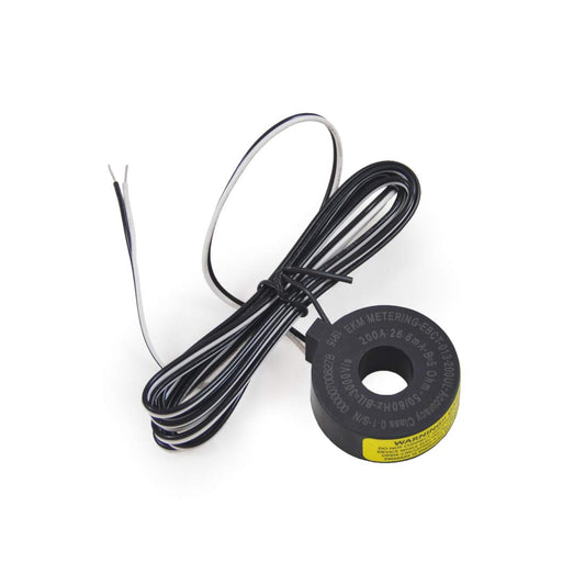 Solid-Core Current Transformer, 200A, 200A:26.6mA, 13mm (0.51") Hole Diameter, EBCT-013-200UL