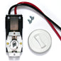 Cadet Com-Pak Single Pole Built-In Thermostat Kit for Wall Heaters, White