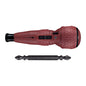 VESSEL 220USB-S1DR Electric Ball Grip, Driver, Limited Color, Dull Red, 1 Bit Included, Electric Ball Ball, High Speed (Low Reverse)