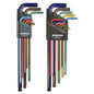 Bondhus 69600 Ball End Double Pack L-Wrench Set with ColorGuard, 13 Piece