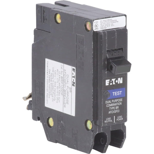 Eaton BR 20A Single-Pole AFCI/GFCI Circuit Breaker - 1 Each