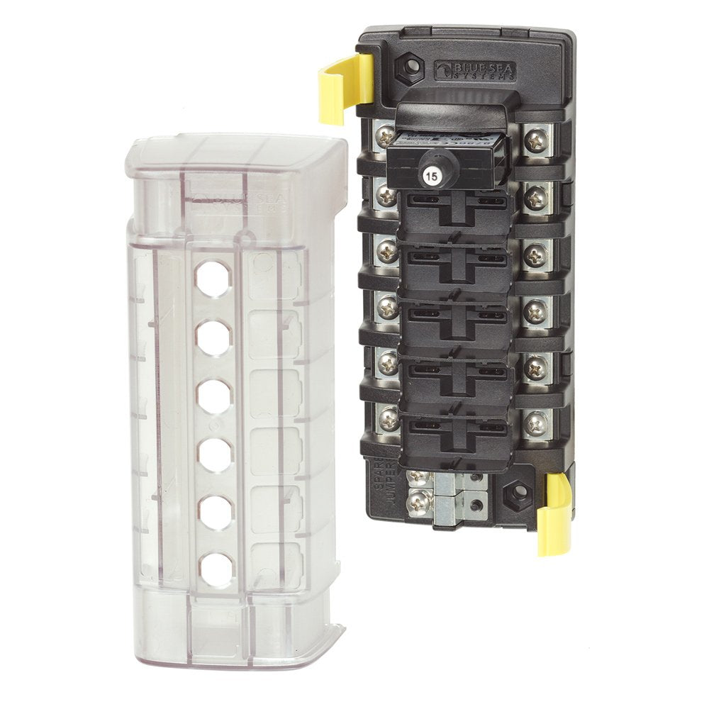 Blue Sea Systems 5050 ST CLB 6-Position Circuit Breaker Block