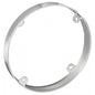 2 Pcs, 4 in. Round Pan Box Extension Ring, 1/2 in. Deep, Zinc Plated Steel Used to Mount Ceiling & Wall Lighting Fixtures to Provide Additional Wire Capacity