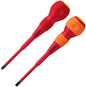 Vessel 202PS-1 Ball Grip, Insulated Screwdriver, Set of 2 + 2 x 100 / -6 x 100