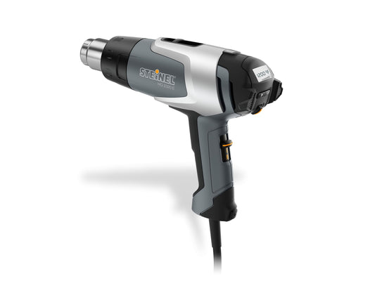 Steinel HG 2320 E Professional Heat Gun, LCD-Display, 1600 W Brushless Motor, Hot Air Gun, Variable Temperature and Airflow