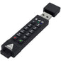 Apricorn 16GB Aegis Secure Key 3Z 256-bit AES XTS Hardware Encrypted FIPS 140-2 Level 3 Validated Secure USB 3.0 Flash Drive (ASK3Z-16GB), Black