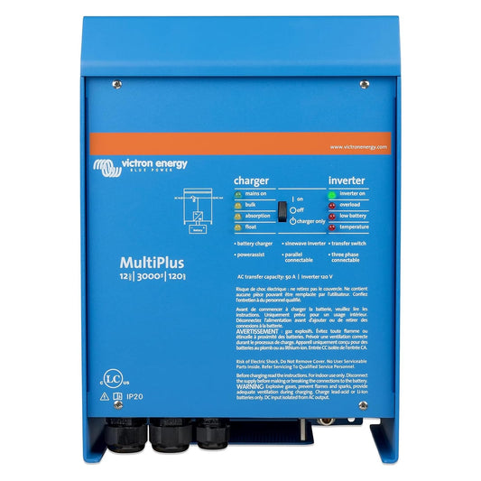 Victron Energy MultiPlus Power Inverter for 120 amp Battery 3000VA 12-Volt