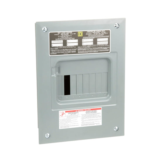 Square D - QO612L100FCP QO 100 Amp 6-Space 12-Circuit Main Lug Indoor Load Center