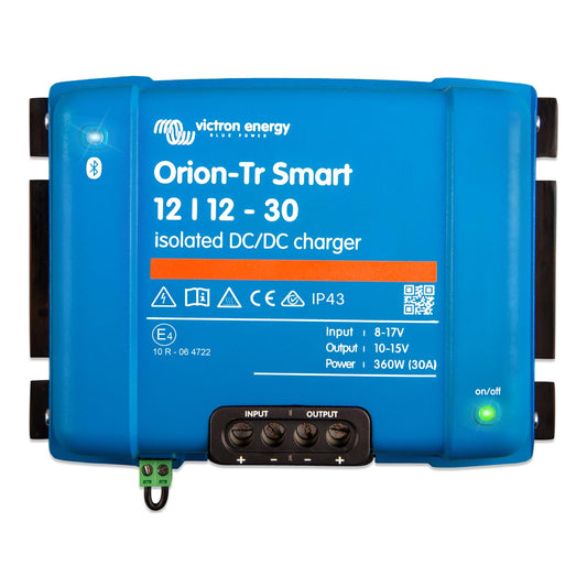 Victron Energy Orion-Tr Smart DC to DC Charger (Bluetooth) 12/12V 30A 360W