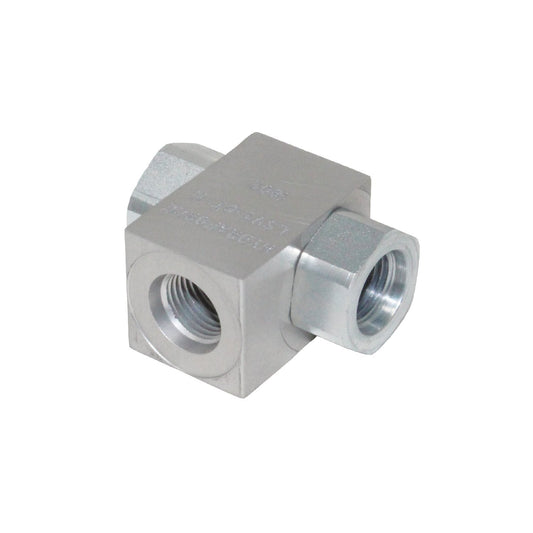 HydraForce HY LSV1-6T-N - 3 Port Shuttle Valve (Double check valve)#6 ORB Ports