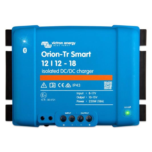 Victron Energy Orion-Tr Smart DC to DC Charger (Bluetooth) 12/12V 18A 220W