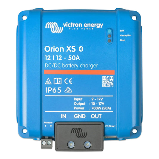 Victron Energy Orion XS 12/12-Volt 50 Amp DC-DC Battery Charger with EMC Enhancements