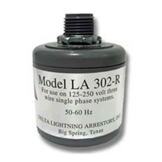 DELTA LIGHTNING ARRESTORS LA302R 125/208/250 Volts, 18" Leads, Single Phase, 3 Wire, Surge ARRESTOR/Suppressor