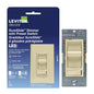 Leviton SureSlide LED Advanced Dimmer Switch for 150W Dimmable LED, Halogen and Incandescent Bulbs and Fixtures, 66741-I, Ivory