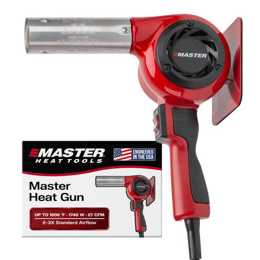 Master Appliance VT-751D Industrial Heat Gun, Quick Change Plug-In Heating Element, Variable Temperature Heat Gun, 130F to 1200F, 120V, 1740W, 14.5 Amps, Engineered In USA