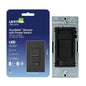 Leviton SureSlide LED Advanced Dimmer Switch for 150W Dimmable LED, Halogen and Incandescent Bulbs and Fixtures, 66741-E, Black