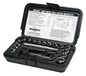 Hougen 11085 RotaCut Hole Cutter Master Kit - Fractional 21 Piece, 1/4 to 3/4" Cutter Diameter, 1/4" Cutting Depth