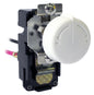King Electric TKIT-2BW Double Pole Built In Thermostat Kit, White
