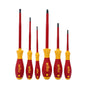 Wiha Insulated Screwdriver Set, 6-Piece 1000V Electrician Tool Kit