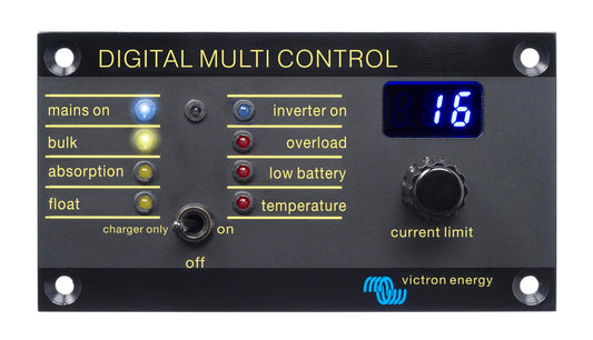 Victron Energy 200/200 amp Digital Multi Control Panel