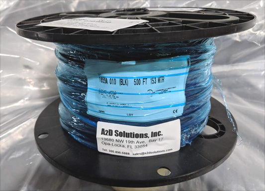 BELDEN 1855A 010500 CABLE, COAXIAL, SUB MINI RG-59/U, 23AWG, 500FT, BLK