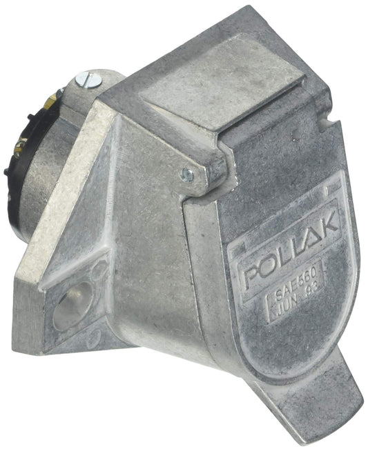 Pollak (11-720) 7-Way Connector with Round Pins