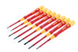 Wiha PicoFinish Insulated Precision Screwdriver Set, 8-Piece Kit
