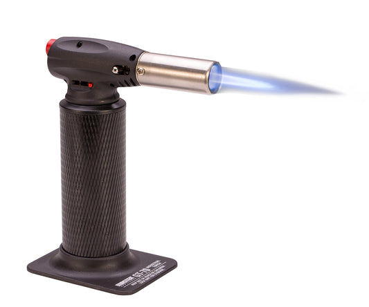 Master Appliance GT-70 Butane Torch, Professional Refillable Torch for the Kitchen & Job Site, Large Adjustable Flame, Anti-Flare, Metal Tank, for Soldering, Brazing & Rusted Bolts - USA Company